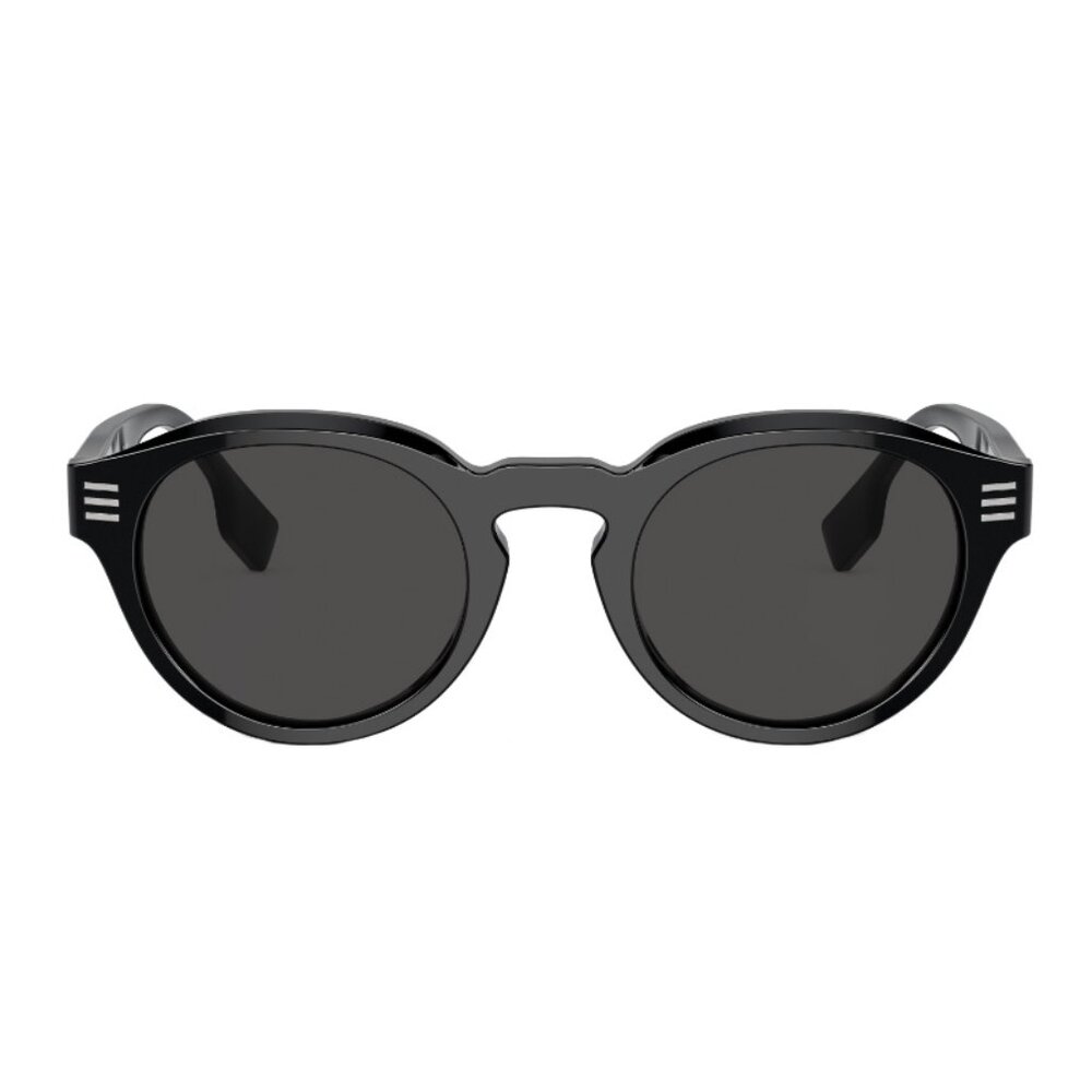 NEW BURBERRY ROUND BLACK MEN BE4404 3001/87 SUNGLASSES BE4404 300187 EYEWEAR
